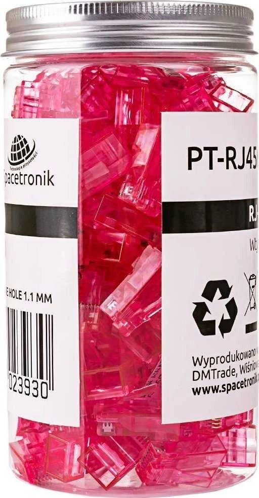 „Spacetronik“ RJ45 praėjimo kištukas cat6 UTP PT-RJ456UPK-1 100 vnt.