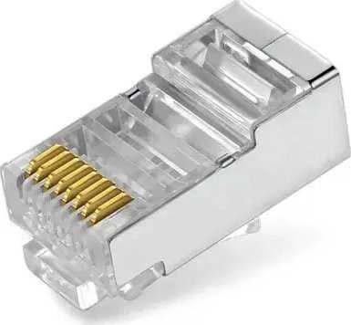 Spacetronik RJ45 tiesioginis cat5e FTP kištukas PT-RJ455FT-0 100 vnt.