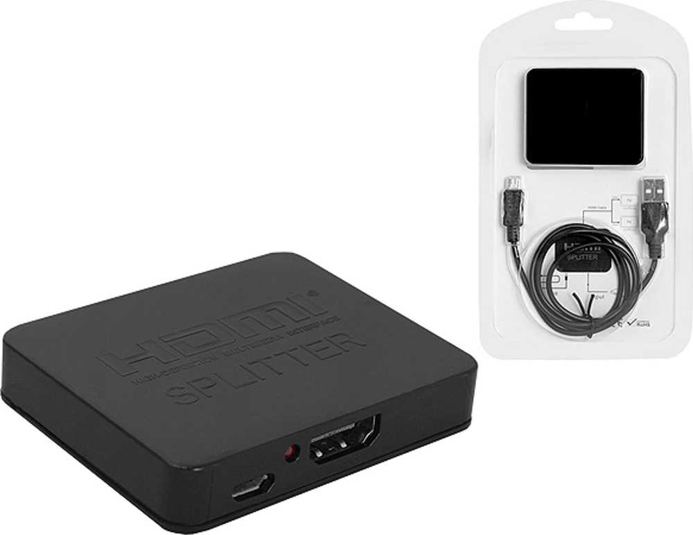 Spacetronik HDSP2-M mini HDMI 1/2 skirstytuvas
