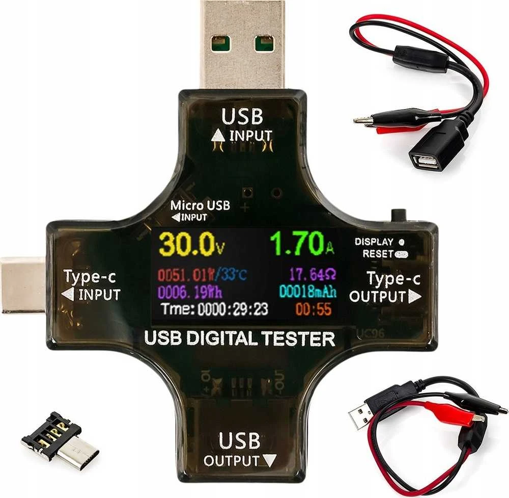 USB DAUGIAFUNKCINIS TESTERIS SP-UT01 Spacetronik