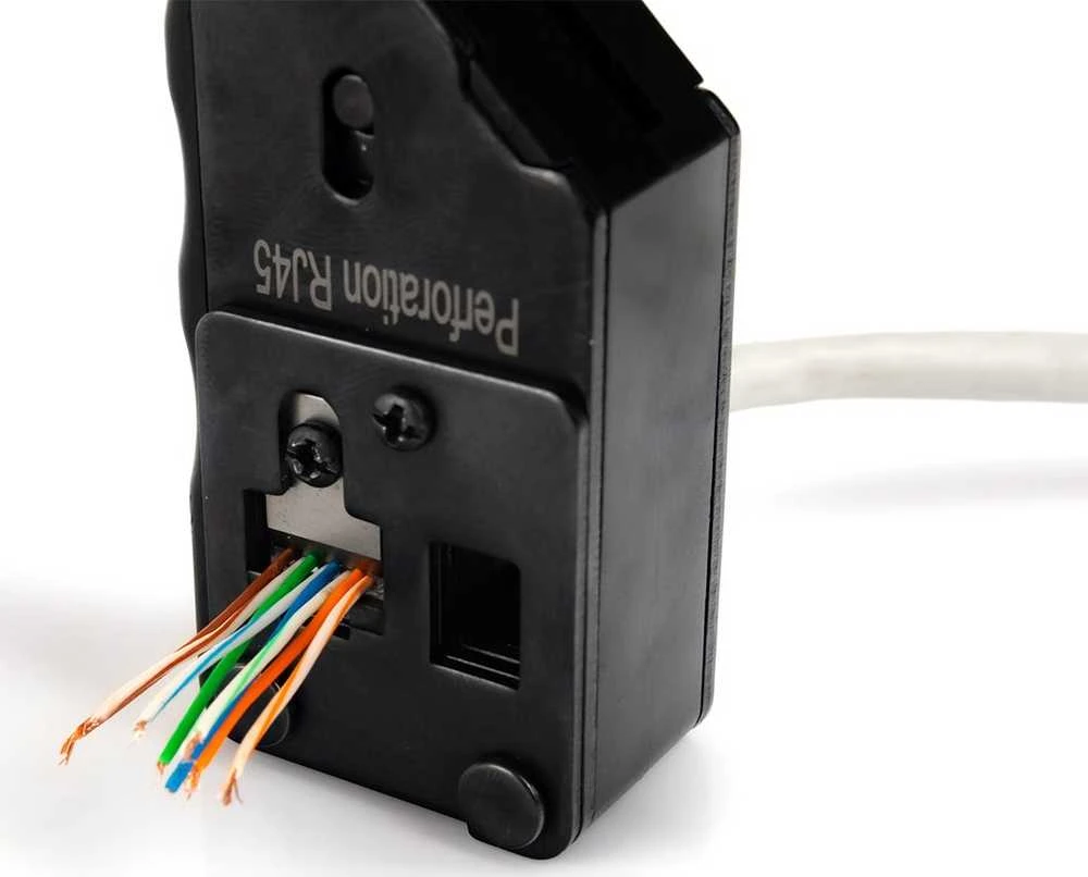 Maršrutizatorius „Spacetronik“ užspaudimo įrankis RJ45 / RJ12 / RJ11 (PT-CT02)