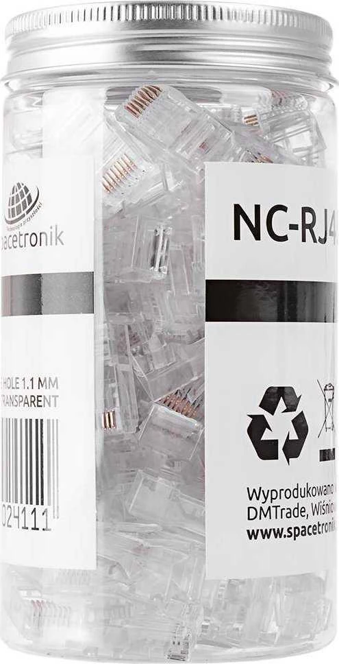 Spacetronik RJ45 kištukas 6 kat. UTP NC-RJ456UT-11 100 vnt.