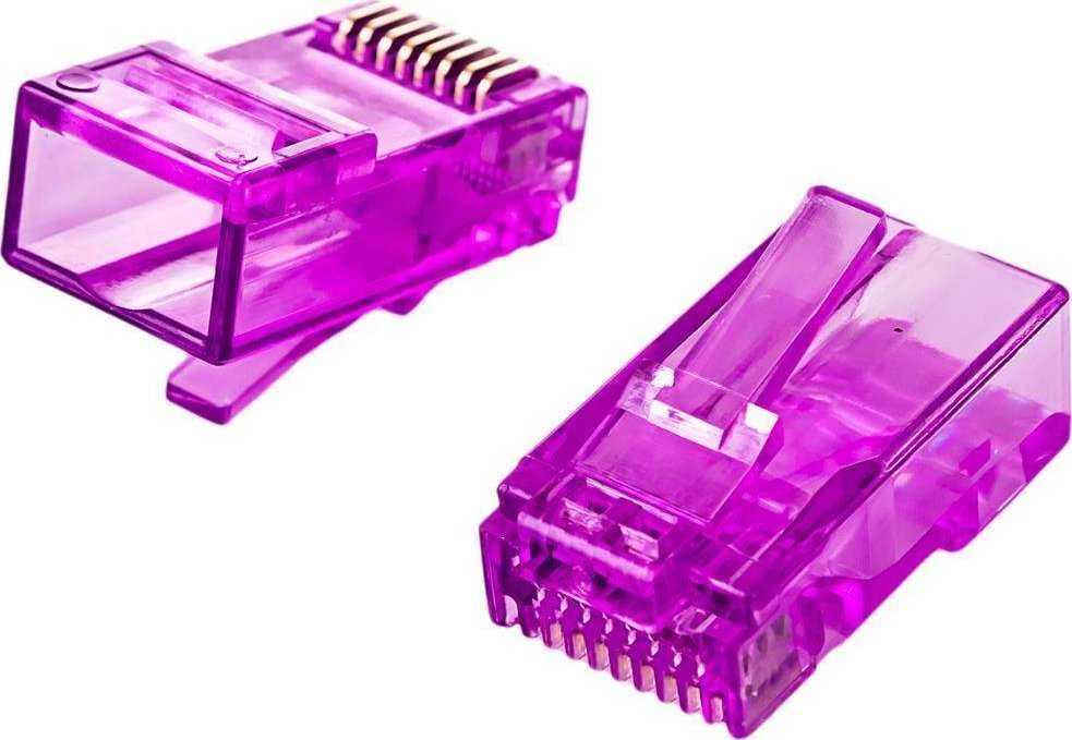 Spacetronik RJ45 kištukas, pralaidumas, 6 kat. UTP PT-RJ456UP-1, 100 vnt.