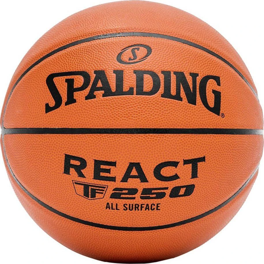 Spalding React TF-250 76801Z krepšinio kamuolys