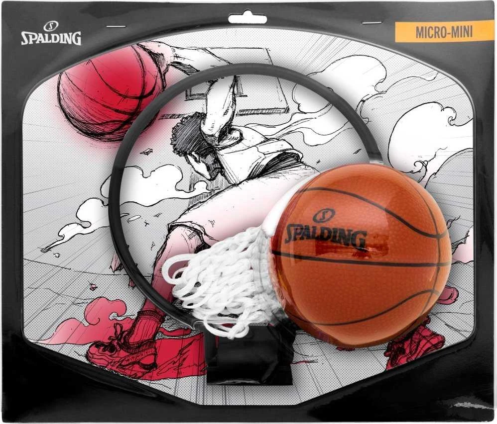 Spalding Krepšys krepšiniui su Tablicą Sketch MicroMini