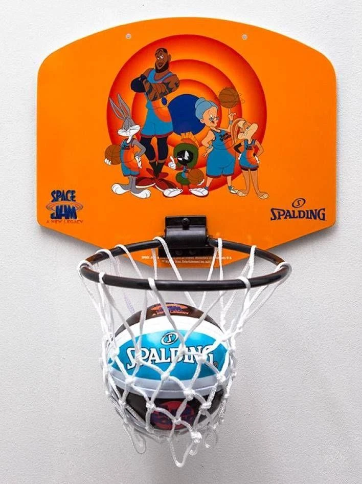 Spalding Space Jam Tune Squad mini krepšinio lenta, oranžinė, 79006Z