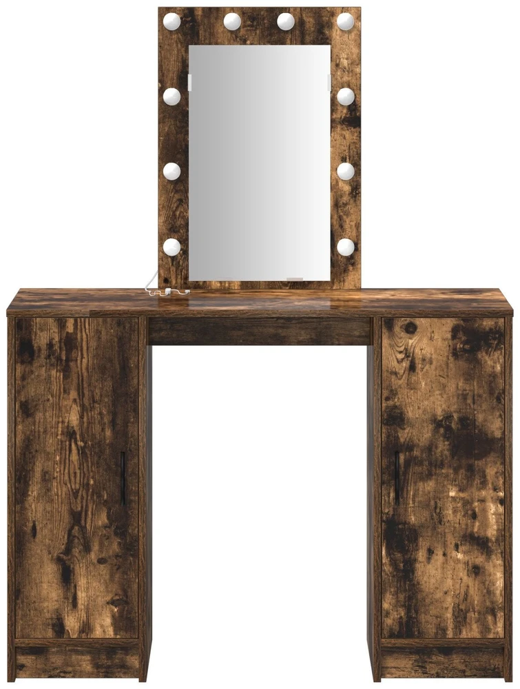 Makiažo stalas Ruda 102 x 33 x 135 cm Apdirbta mediena