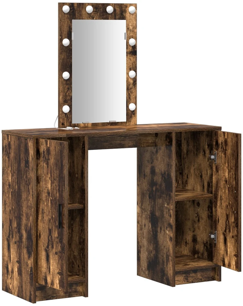 Makiažo stalas Ruda 102 x 33 x 135 cm Apdirbta mediena