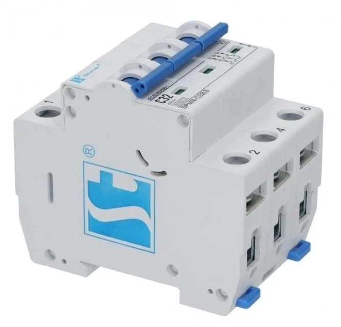 „Spamel“ automatinis jungiklis C 32A 3P 6KA SPMN-C32\3