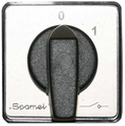 Spamel L-0-P 16A krypties keitimo jungiklis, sumontuotas į darbastalį - SK16-3.8368P03