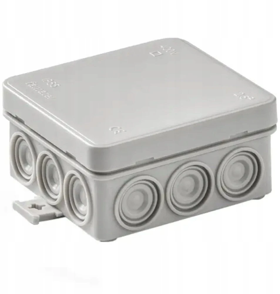 Spamel 3052 Sieninė jungiamoji dėžutė IP54 85 x 85 x 40 mm E113 3052