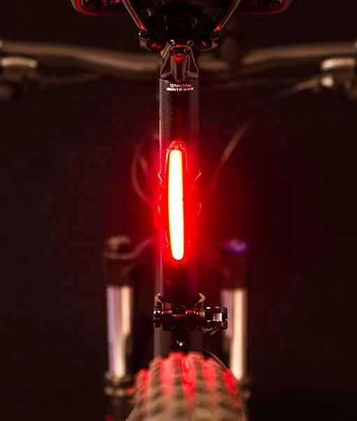 SPANNINGA Galinis žibintas Arco XB 30 liumenų usb juodas (NAUJAS)