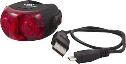 SPANNINGA galinis žibintas JET XB usb (SNG-999122)