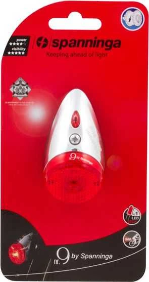 SPANNINGA galinis žibintas Nr.9 XDS dinamo (SNG-4475018)