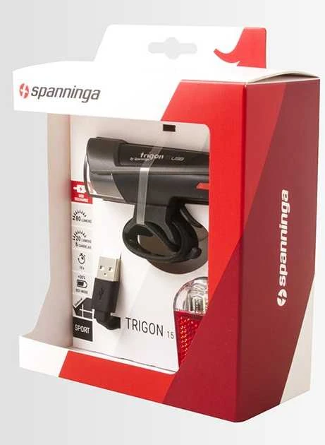 SPANNINGA Trigion 15 + Pyro 20 lempos komplektas