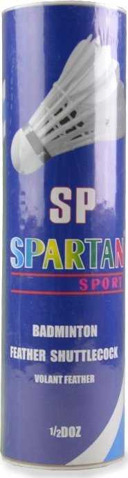 Badmintono plunksniukai Spartan Feather (6 vnt.)