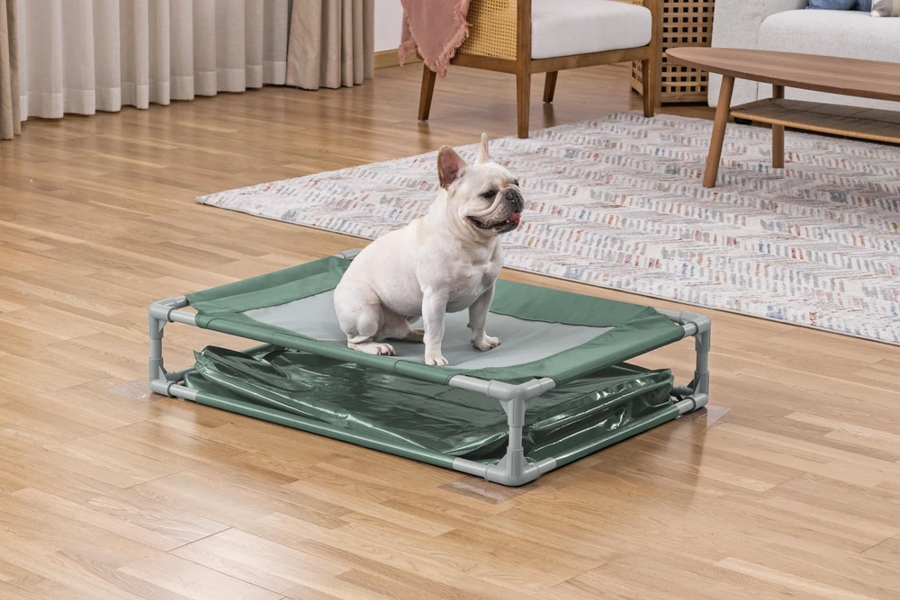 Bestway Priežeminė šunų žaidimų baseinas Žalia 102 x 74 x 20 cm