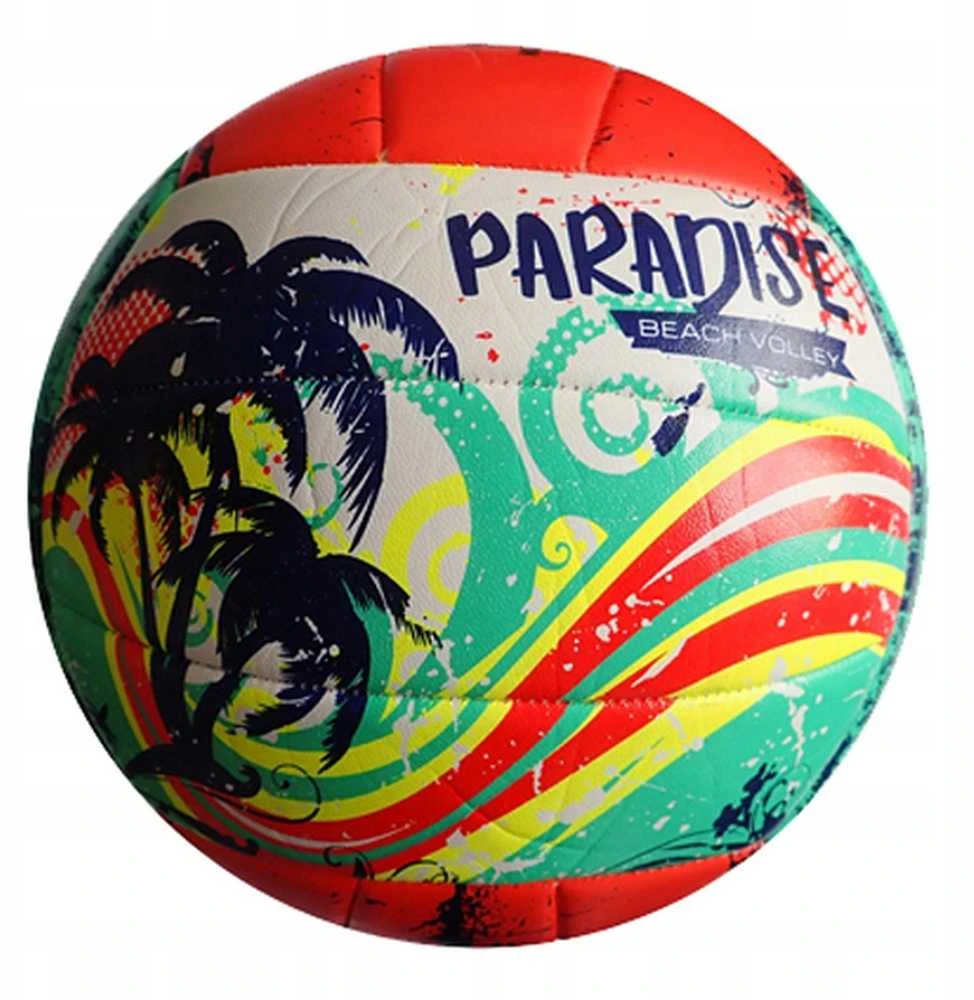 Spartan Kamuolys paplūdimio tinklinio kamuoliukui KUBISPORT Paradise Raudona