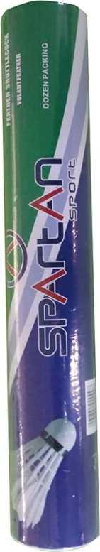 Badmintono plunksniukai Spartan Feather (12 vnt.)