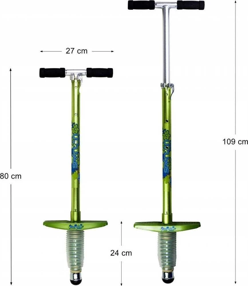 Spartan Pogo guminis šokliukas vaikams - Žalias