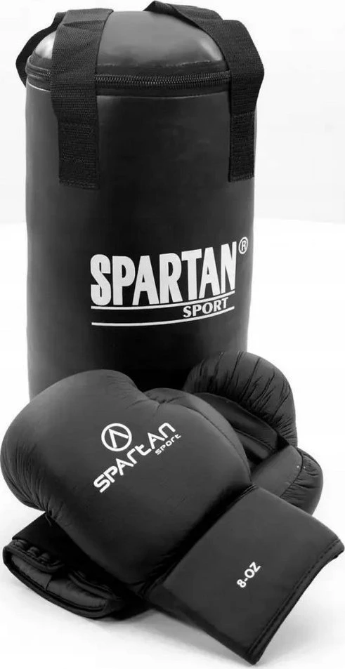 Spartan Rinkinys bokso pirštinės Maišelis treniruotėms boksui su suspenduotomis 8kg