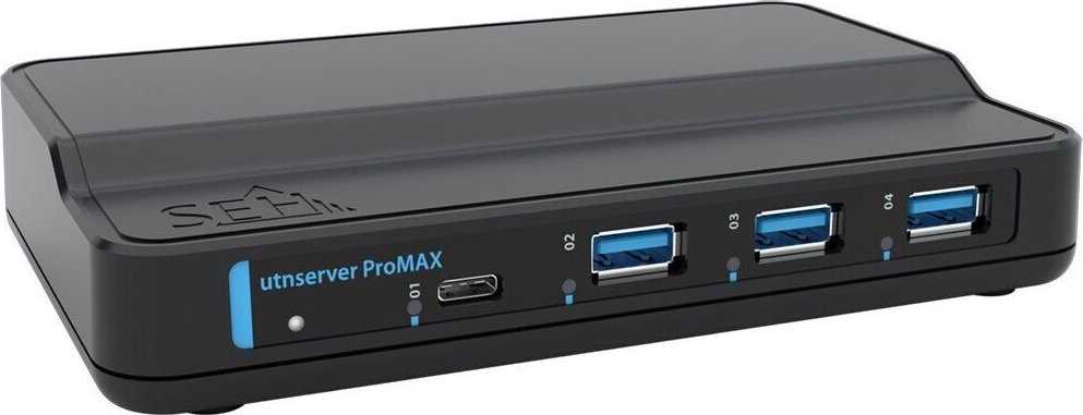 Spausdinimo serveris SEH SEH utnserver ProMAX USB-C USB3.0 įrenginių serveris