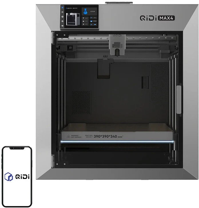 QIDI Max 4 3D spausdintuvas