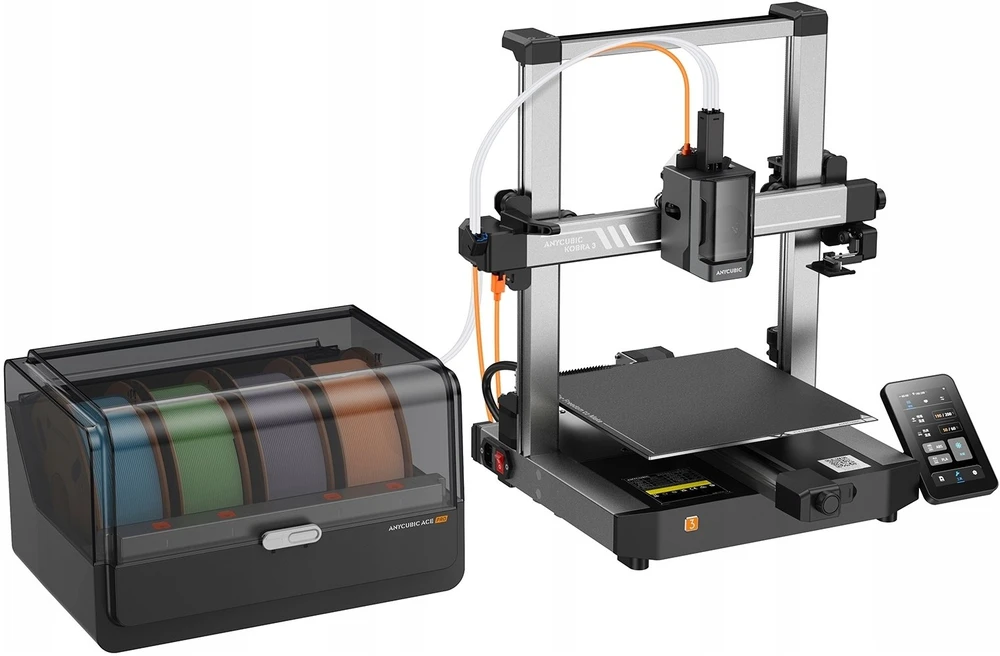 Anycubic Kobra 3 V2 Combo 3D spausdintuvas
