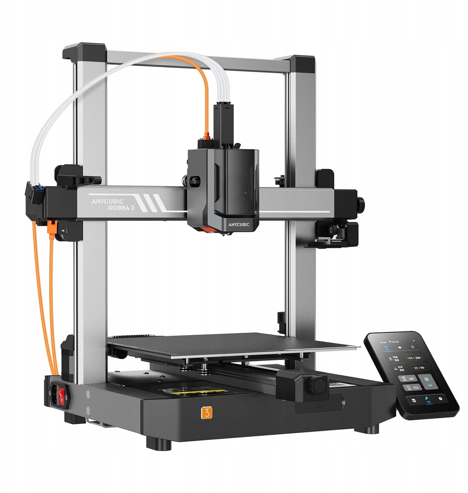 Anycubic Kobra 3 V2 Combo 3D spausdintuvas
