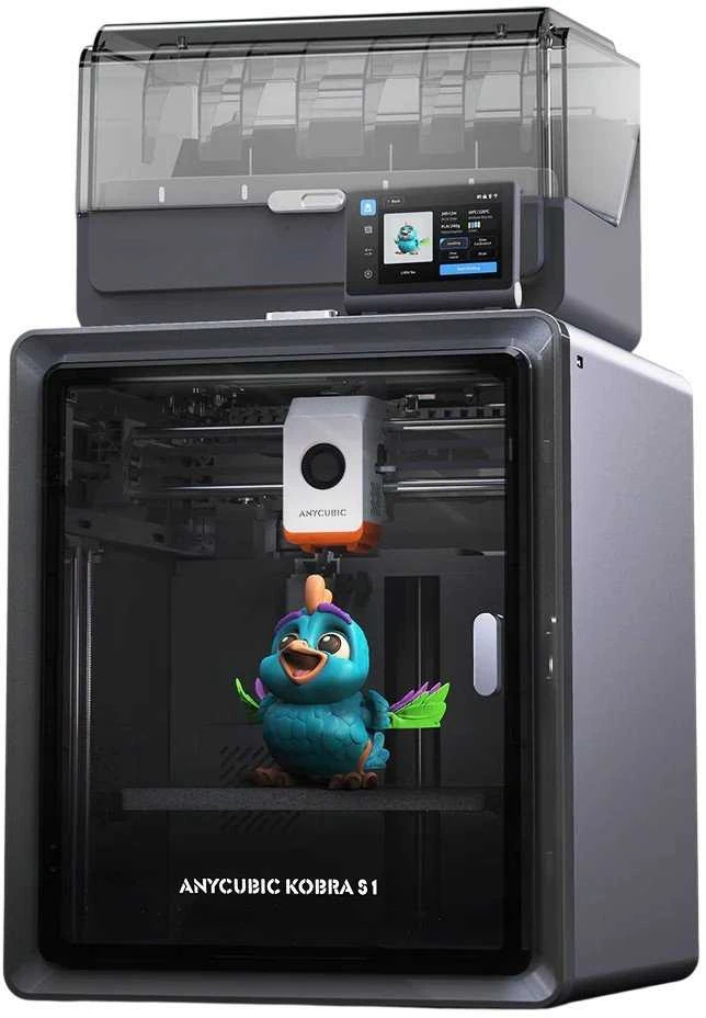 spausdintuvas 3D Anycubic Kobra S1 Combo