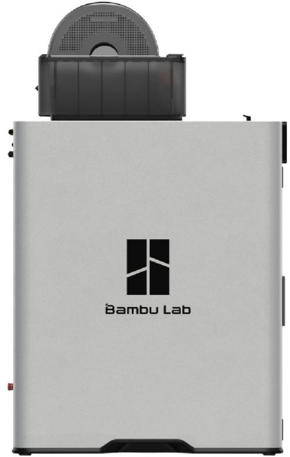 BambuLab H2S Combo 3D spausdintuvas iš šono