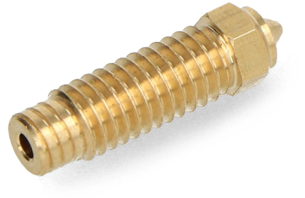 0.4 mm antgalis Elegoo Neptune 4 Plus/4 Max 3D spausdintuvams - 1.75 mm filamentas - žalvaris