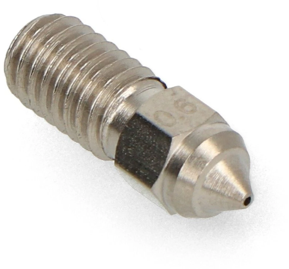 0.6 mm antgalis Elegoo Neptune 4/4 Pro 3D spausdintuvams - 1.75 mm filamentas - grūdintas plienas
