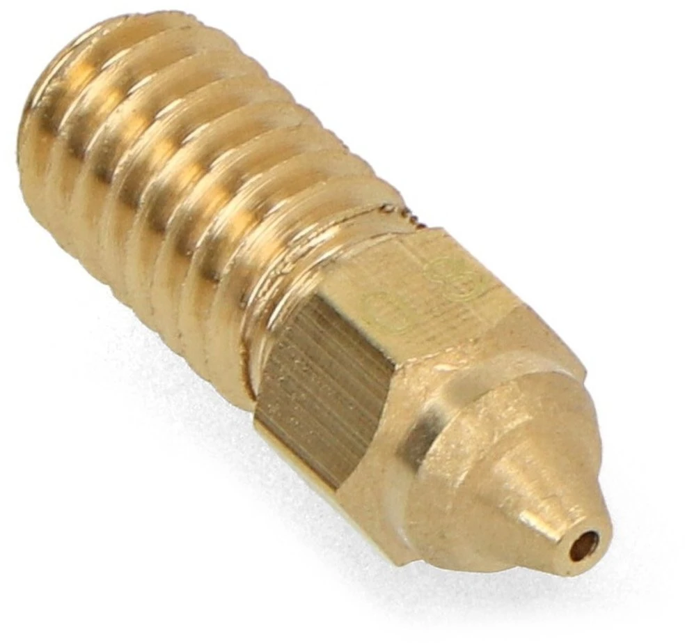 0.8 mm antgalis Elegoo Neptune 4/4 Pro 3D spausdintuvams - 1.75 mm filamentas - žalvaris