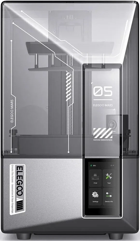 ELEGOO Mars 5 Ultra 3D spausdintuvas