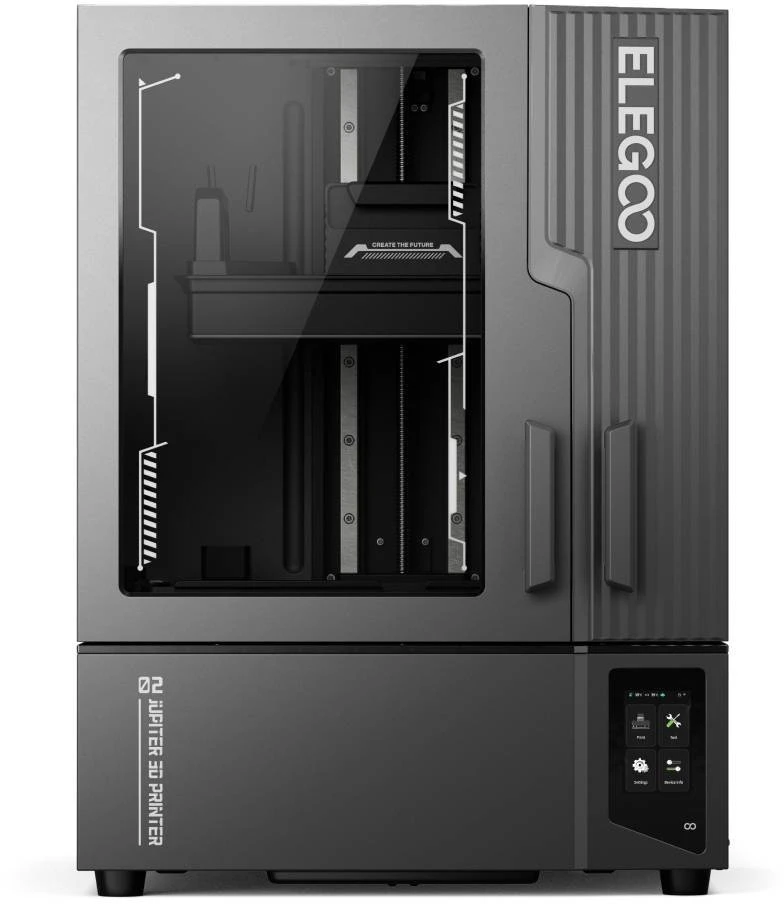 Elegoo Jupiter 2 3D spausdintuvas priekiniu kampu