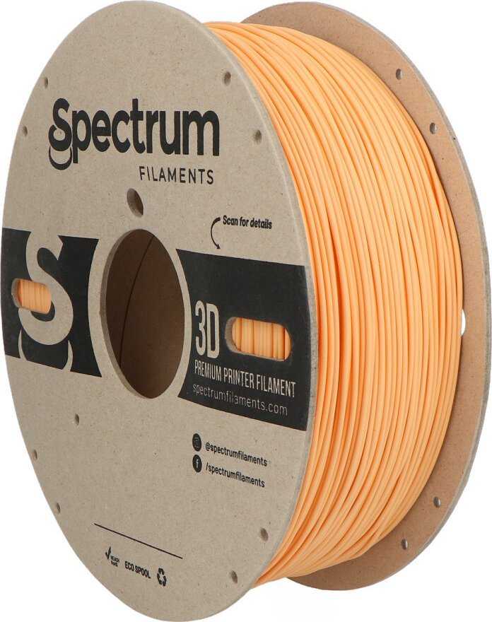 Spectrum Pastello PLA siūlas 1.75 mm 1kg - Abrikosų oranžinė