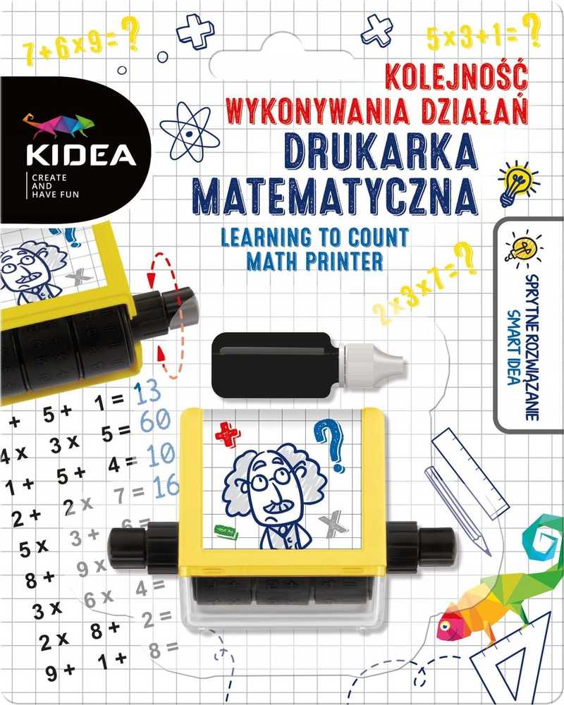 spausdintuvas atramentowa Derform Spausdintuvas MATEMATYCZNA KOLEJNOSC DZIALAN KIDE B/C