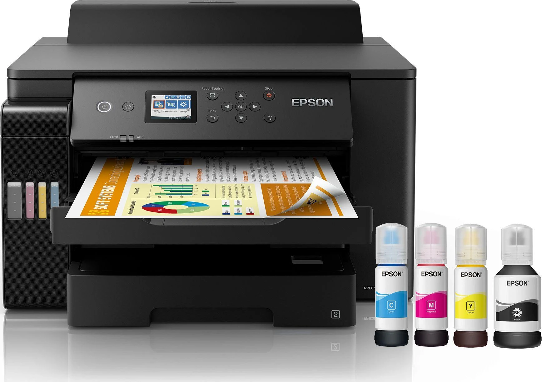 Spalvotas spausdintuvas Epson EcoTank L11160 A3+, Wi-Fi