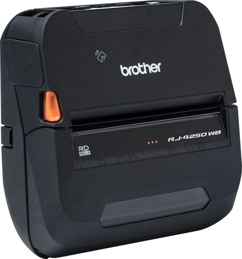 BROTHER RJ-4250WB MOBILE RECEIPT THERMO Spausdintuvas, WIFI, BT, NFC, 11.3CM