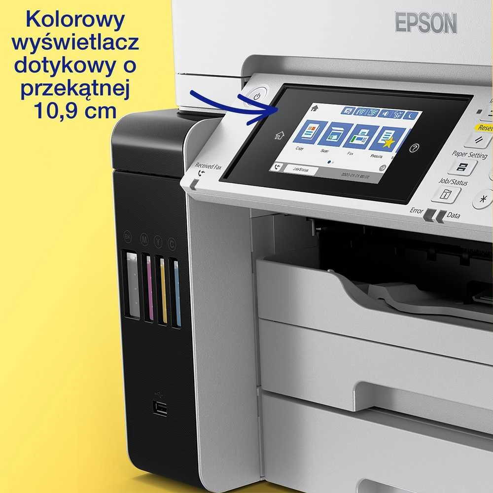 Spausdintuvas Epson | daugiafunkcis įrenginys | EcoTank L15180 | Inkjet | Spalvotas | 4-in-1 | Wi-Fi | Juodas and baltas