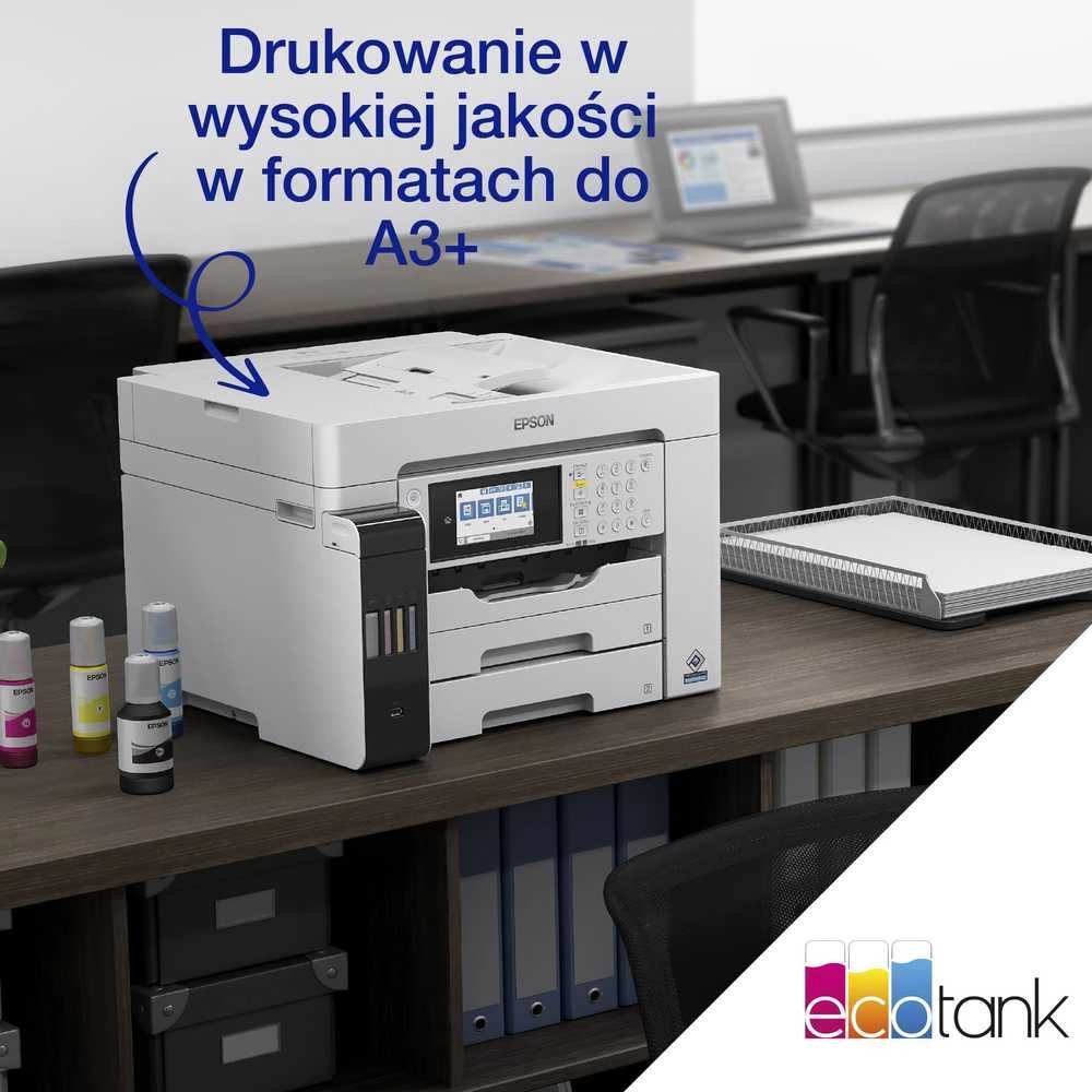 Spausdintuvas Epson | daugiafunkcis įrenginys | EcoTank L15180 | Inkjet | Spalvotas | 4-in-1 | Wi-Fi | Juodas and baltas
