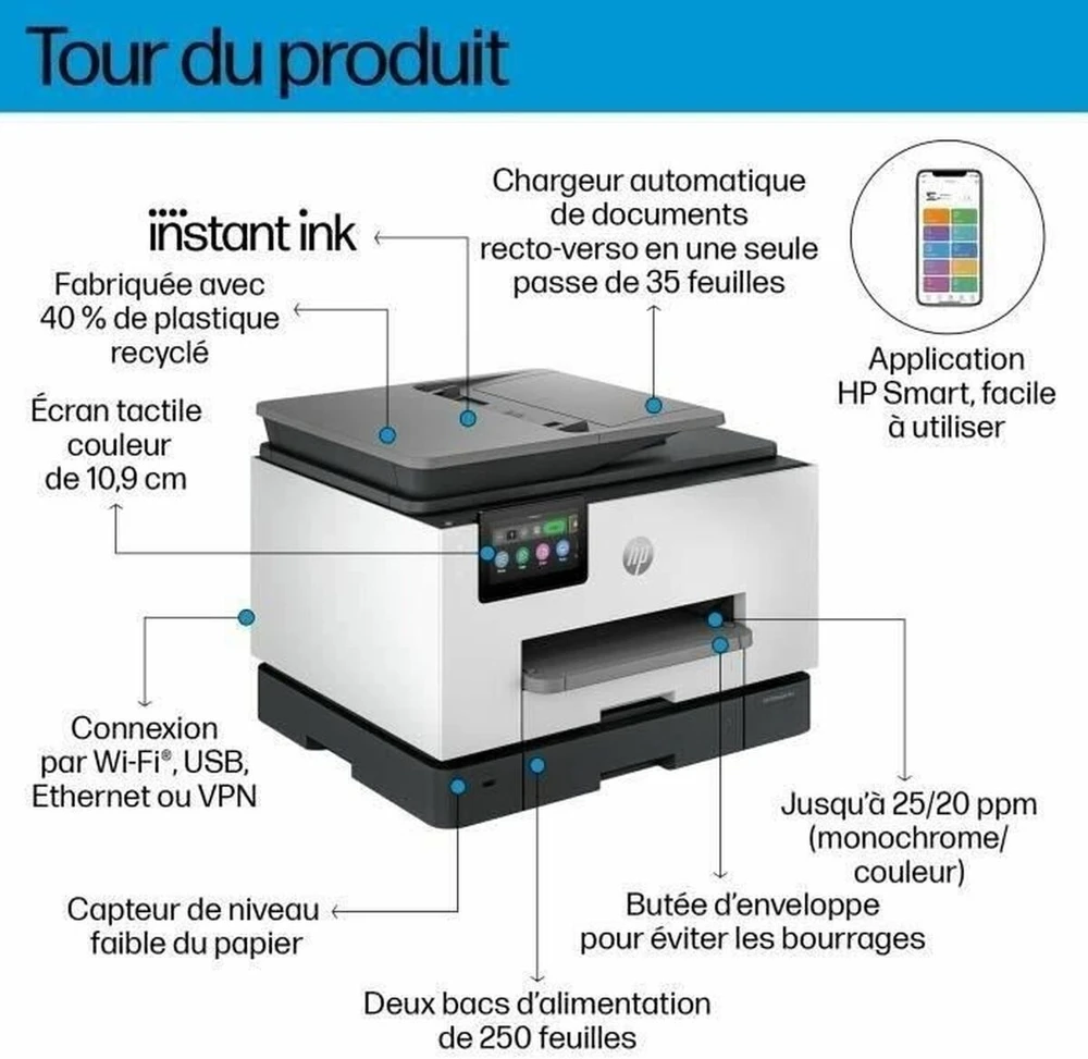 HP OfficeJet Pro 9135e daugiafunkcis spausdintuvas