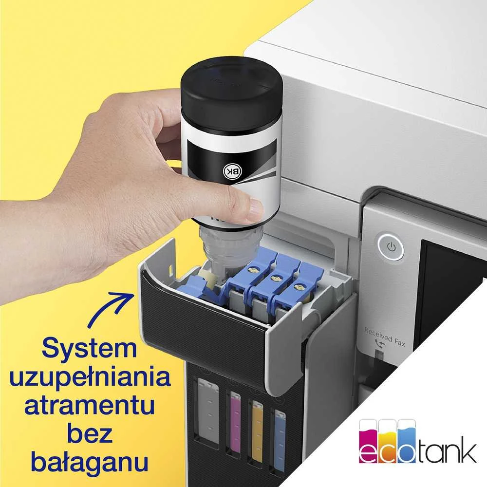 Spausdintuvas Epson | daugiafunkcis įrenginys | EcoTank L15180 | Inkjet | Spalvotas | 4-in-1 | Wi-Fi | Juodas and baltas