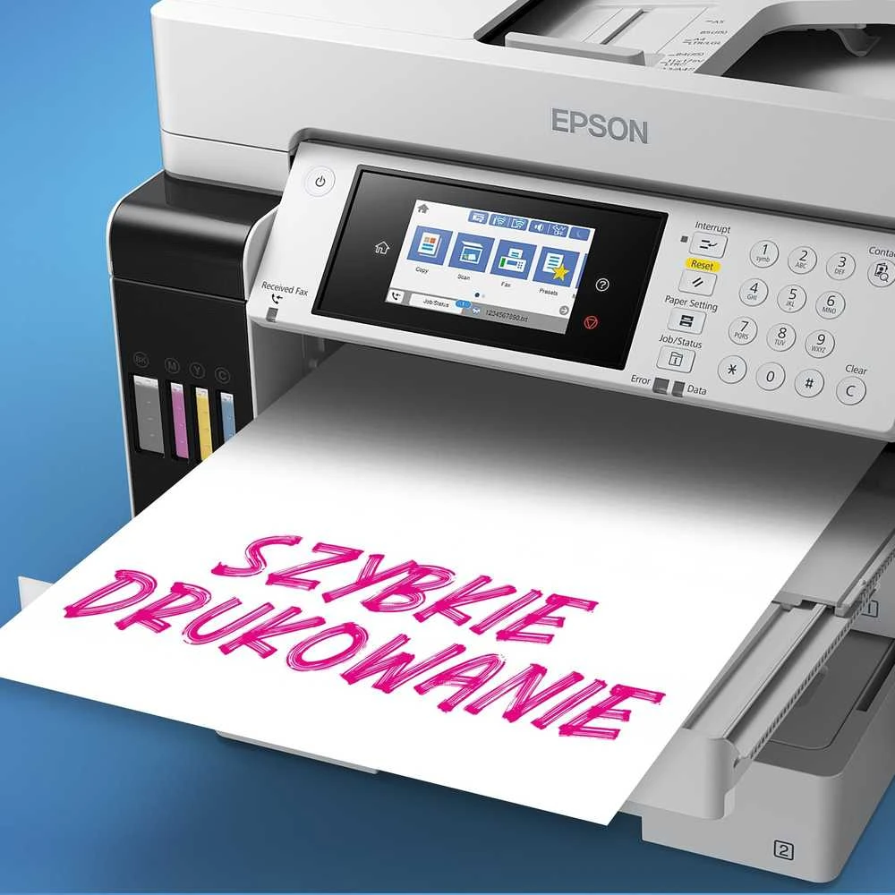 Spausdintuvas Epson | daugiafunkcis įrenginys | EcoTank L15180 | Inkjet | Spalvotas | 4-in-1 | Wi-Fi | Juodas and baltas