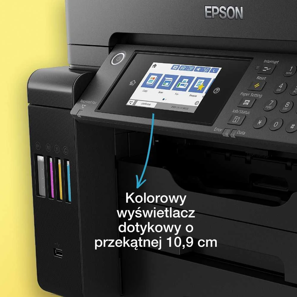 Epson | EcoTank L15160 | Inkjet | Spalvotas | Multicunctional Spausdintuvas | A3+ | Wi-Fi | Juodas