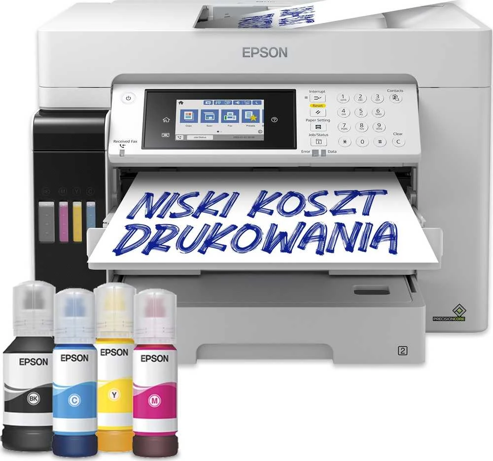Spausdintuvas Epson | daugiafunkcis įrenginys | EcoTank L15180 | Inkjet | Spalvotas | 4-in-1 | Wi-Fi | Juodas and baltas