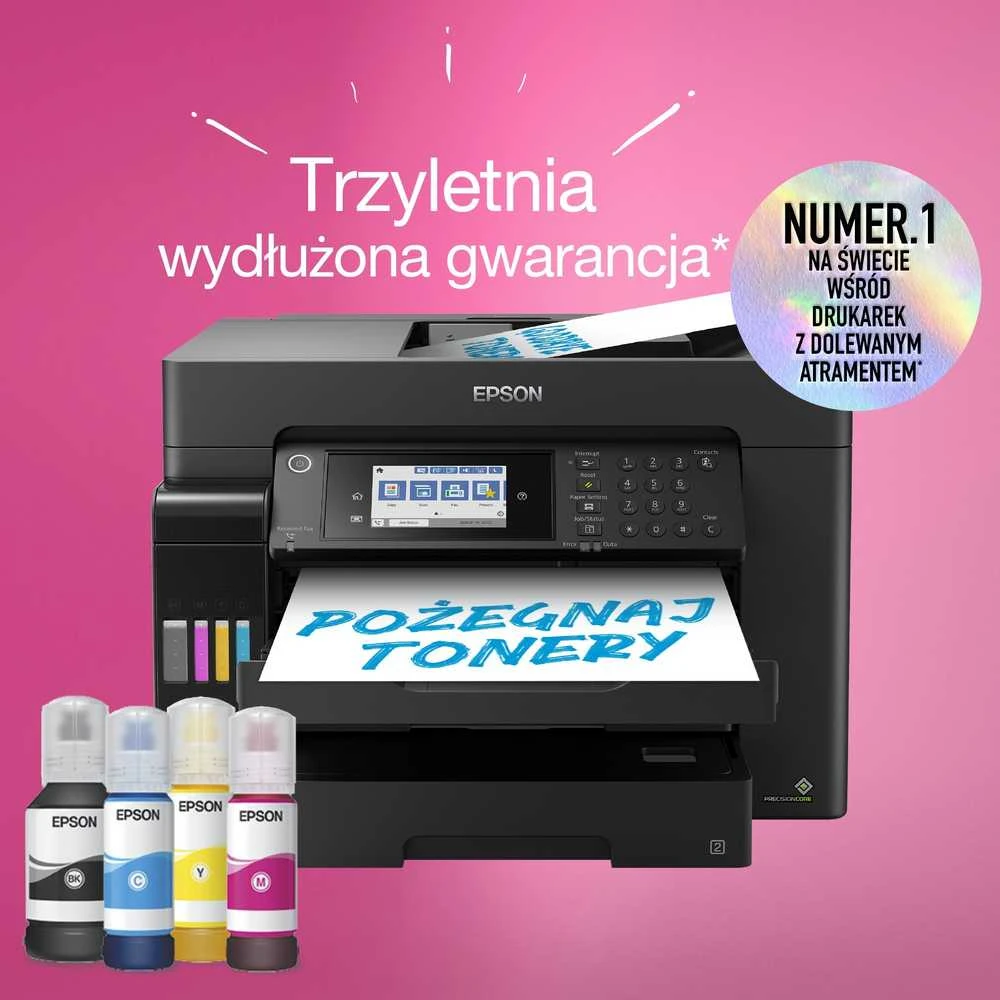 Epson | EcoTank L15160 | Inkjet | Spalvotas | Multicunctional Spausdintuvas | A3+ | Wi-Fi | Juodas