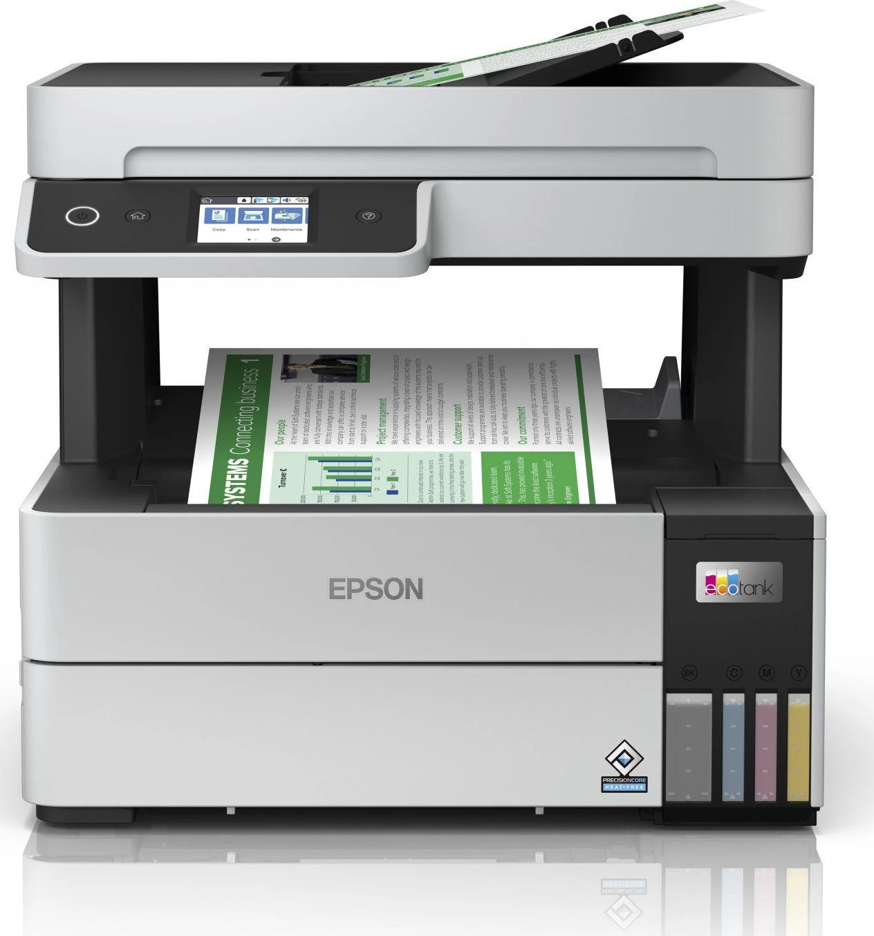 Spausdintuvas Epson | daugiafunkcis įrenginys | EcoTank L6460 | Inkjet | Spalvotas | 3-in-1 | Wi-Fi | Juodas and baltas