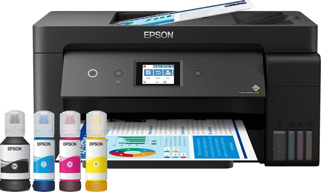 Epson | EcoTank | L14150 | Inkjet | Spalvotas | Daugiafunkcinis Spausdintuvas | A3+ | Wi-Fi | Juodas